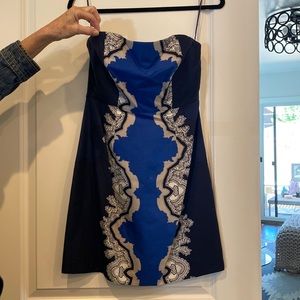 Tibi strapless dress